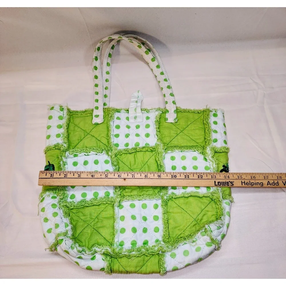 Beautiful Handmade‎ Quilted John Deere Carry Bag With Handles